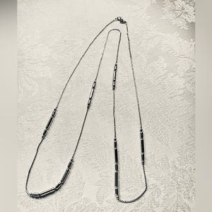 Necklace Monet 30” Silver Like New